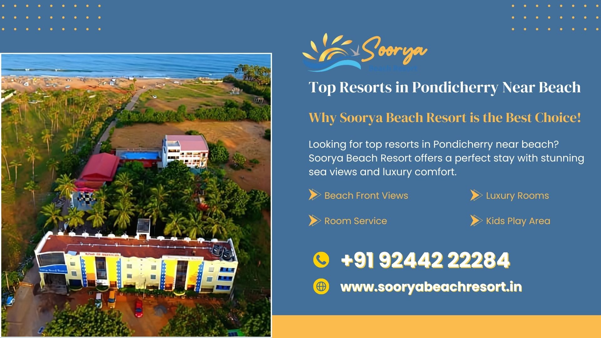 resorts in pondicherry near beach